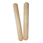Mano Percussion 6 inch Claves - Natural