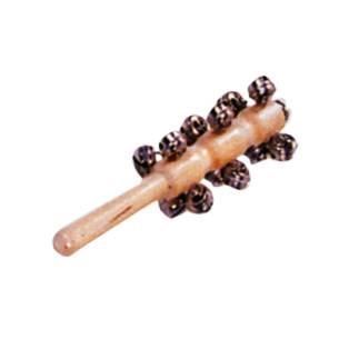 Mano Percussion EM349 Sleigh Bells with 13 Bells on Wood Handle