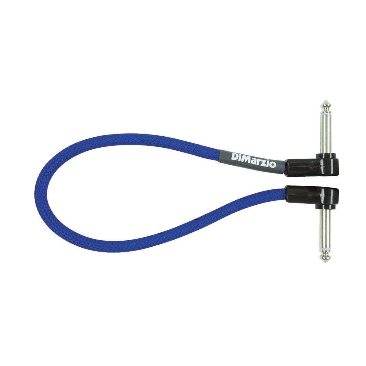 Dimarzio EP712EB 12 Inch Patch Cable - Electric Blue