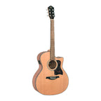Gilman GA12CE Grand Auditorium Acoustic Guitar with Pickup in Natural Satin