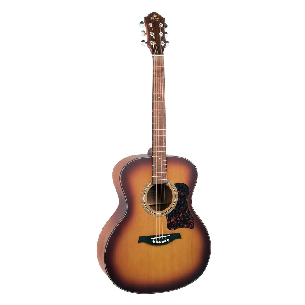 Gilman GA12 Grand Auditorium Acoustic Guitar in Tobacco Sunburst Satin