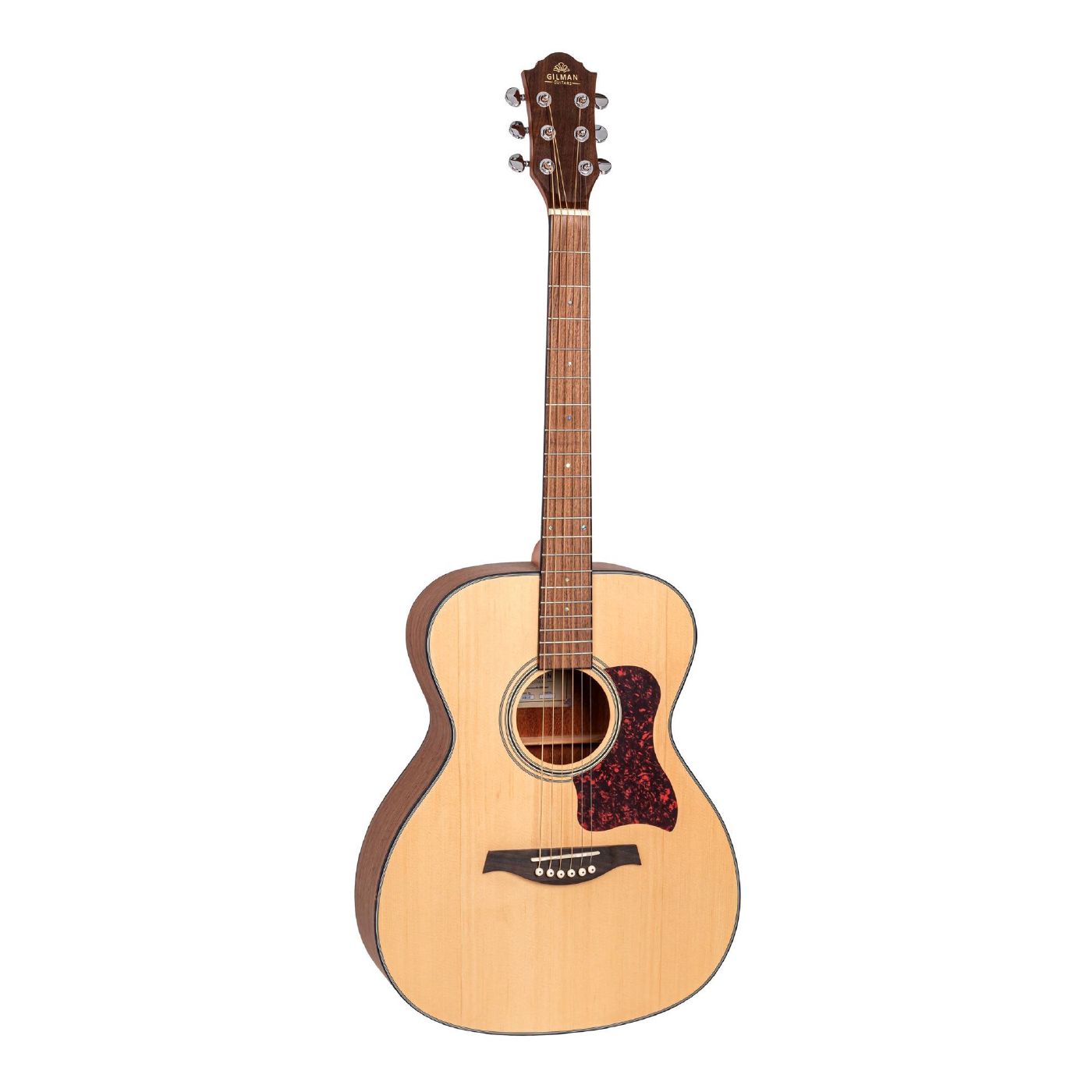 Gilman GOM10 Orchestra Acoustic Guitar in Natural Satin