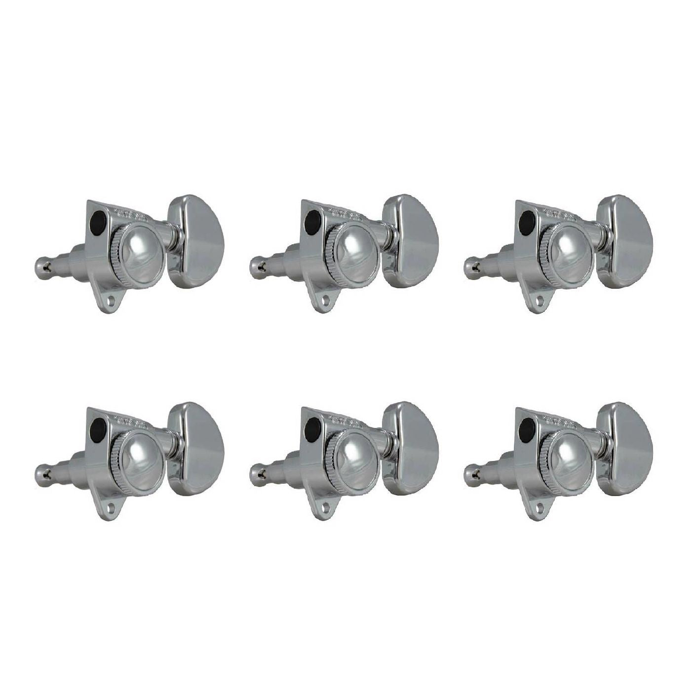 Grover GRO502 Roto-Grip Locking Rotomatic 3-Aside Machine Heads