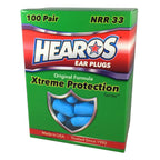 Hearos Xtreme Protection Blue Foam Ear Plugs (Pair)