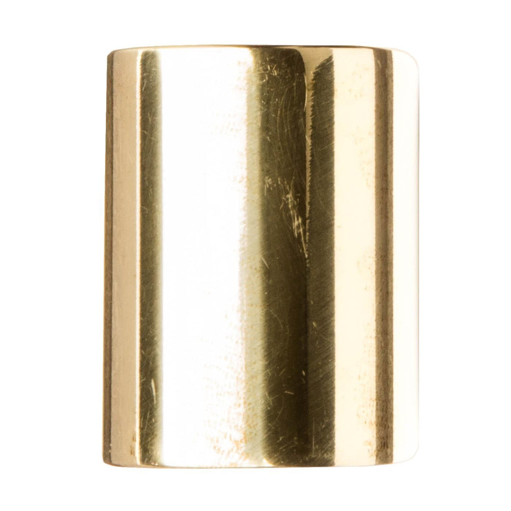 Jim Dunlop 223 Medium Wall Brass Slide for Guitar - Short Knuckle