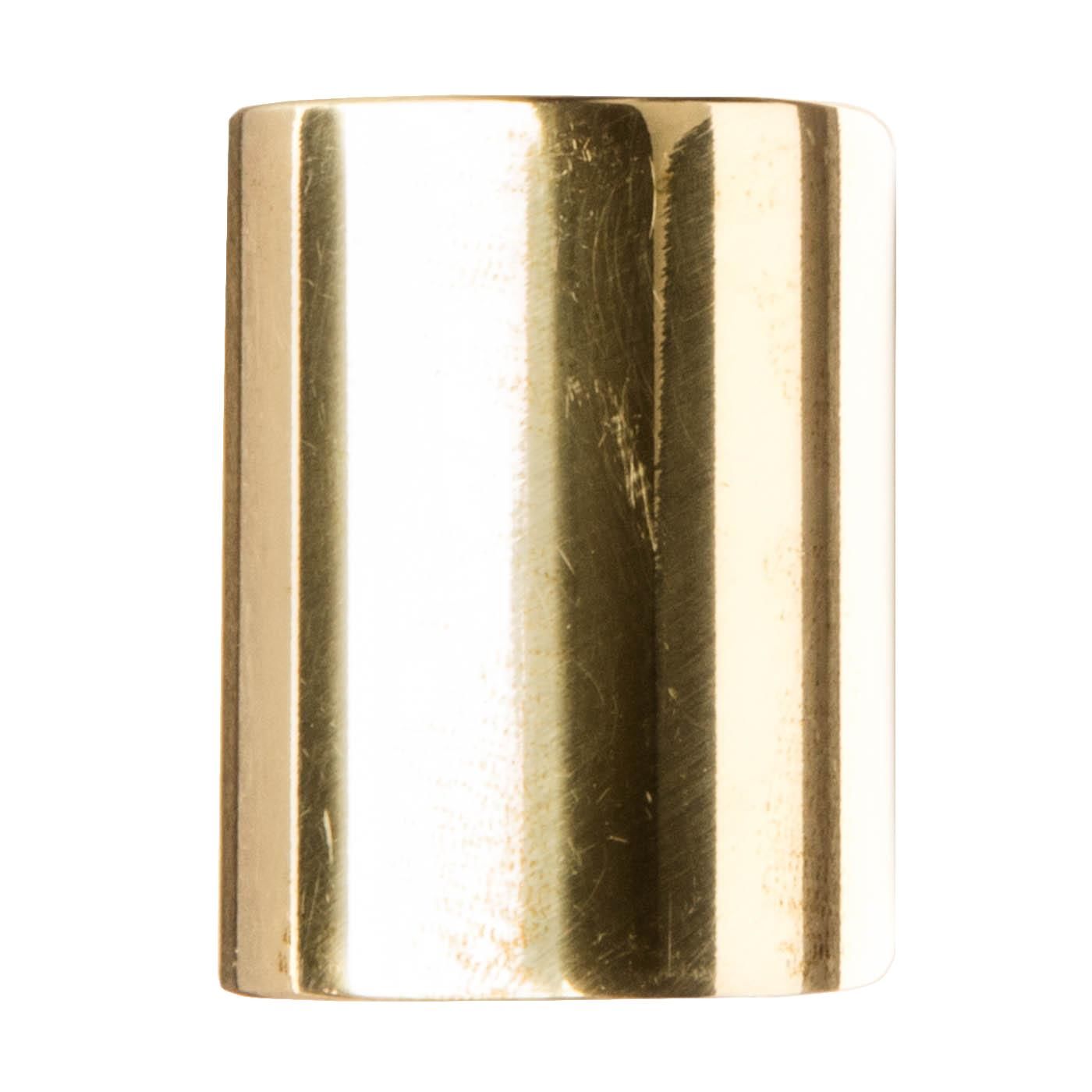 Jim Dunlop 223 Medium Wall Brass Slide for Guitar - Short Knuckle