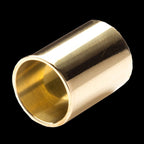 Jim Dunlop 223 Medium Wall Brass Slide for Guitar - Short Knuckle