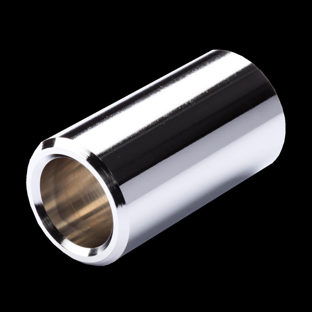 Jim Dunlop 228 Heavy Wall Chromed Brass Pro Slide for Guitar - Medium/Short