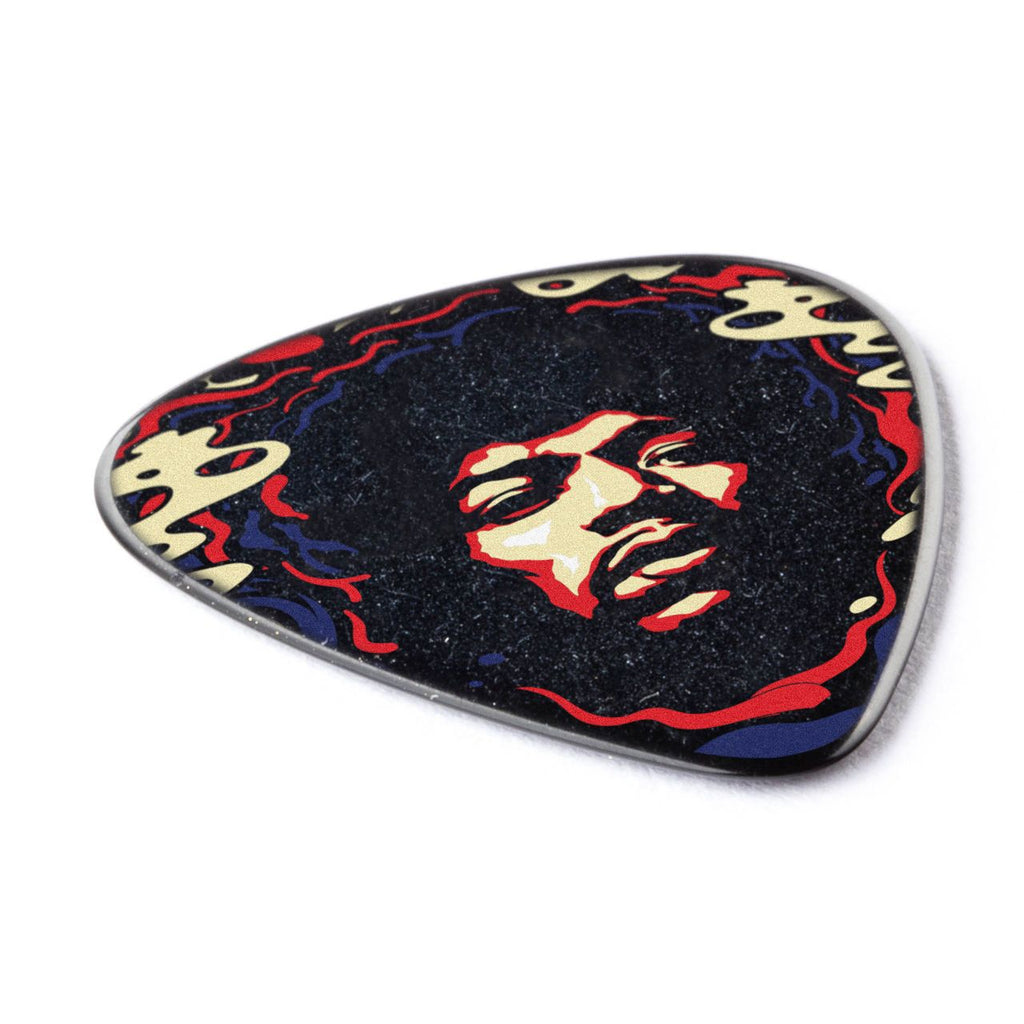 Jim Dunlop Hendrix ‚Äò69 Psych Star Haze Series Player‚Äôs Pack Guitar Pick (6 in a pack)