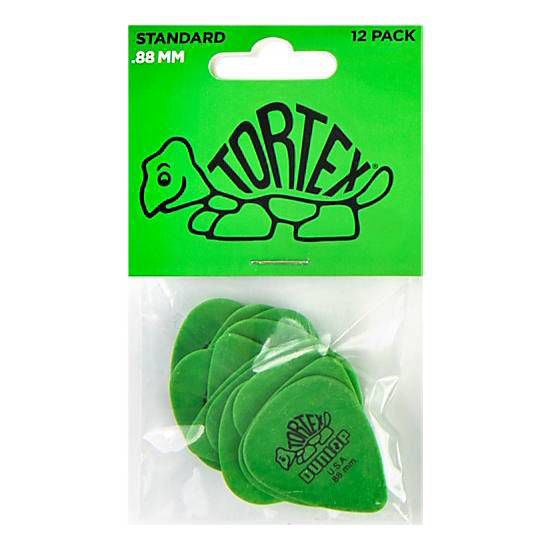Jim Dunlop JP188 Tortex Players Pack (12 in a Display Bag) - .88mm