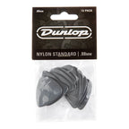 Jim Dunlop JP288 Nylon Greys Players Pack Guitar Pick - 12 Pack