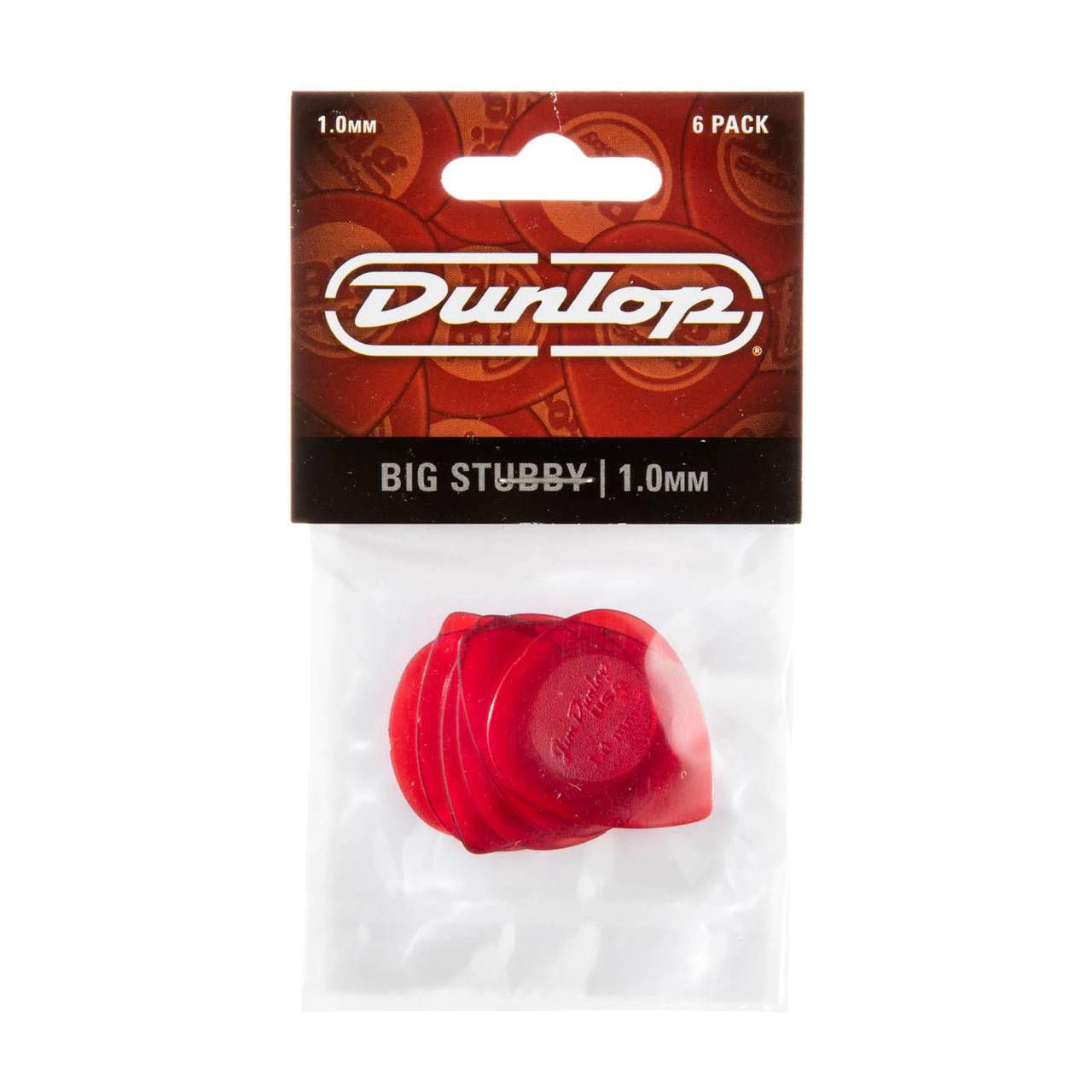 Jim Dunlop JP310 1.0 Big Stubby Players Pack Guitar Pick (6 in a Pack)