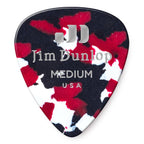 Jim Dunlop Celluloid Confetti Medium Guitar Pick Player Pack - 12 pack