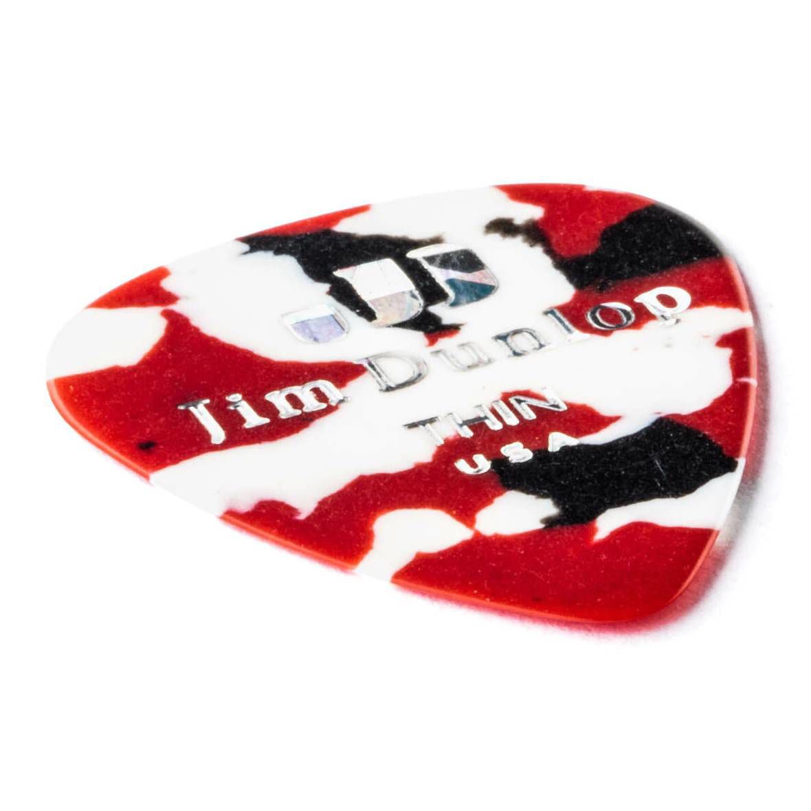Jim Dunlop Celluloid Confetti Thin Guitar Pick Player Pack - 12 pack