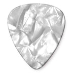 Jim Dunlop Celluloid White Pearl Extra Heavy Guitar Pick Player Pack - 12 pack