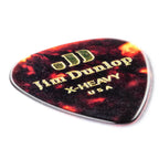 Jim Dunlop Celluloid Shell Extra Heavy Guitar Pick Player Pack - 12 pack