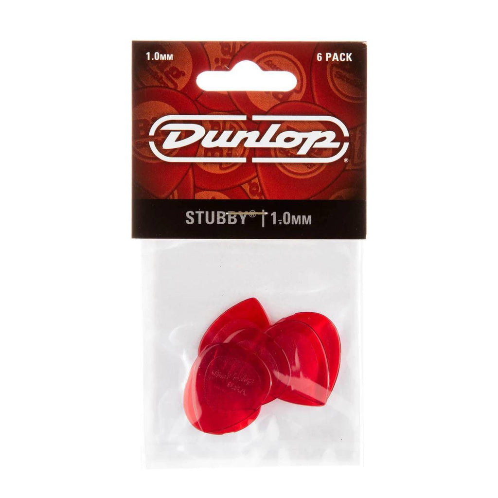 Jim Dunlop JP510 1.0 mm Stubby Players Pack Guitar Pick (6 in a Pack)