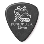 Jim Dunlop 2.0 mm Gator Grip Guitar Pick Player Pack - 12 pack