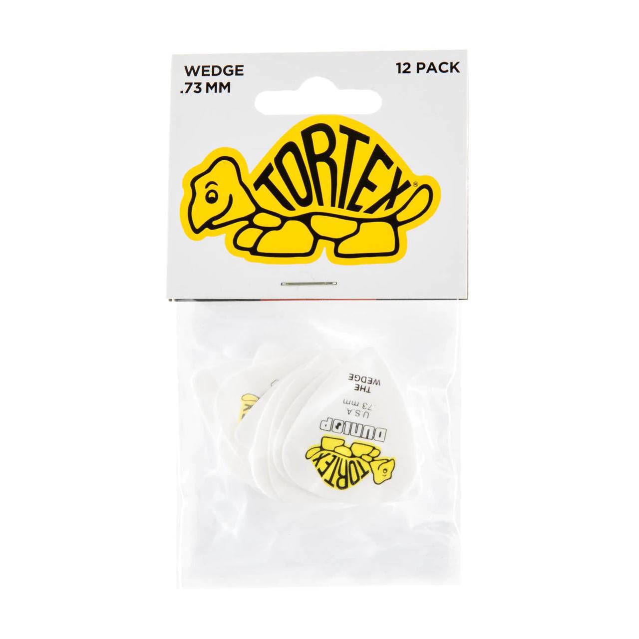 Jim Dunlop .73mm Wedge Guitar Pick Player Pack (12 in a pack)