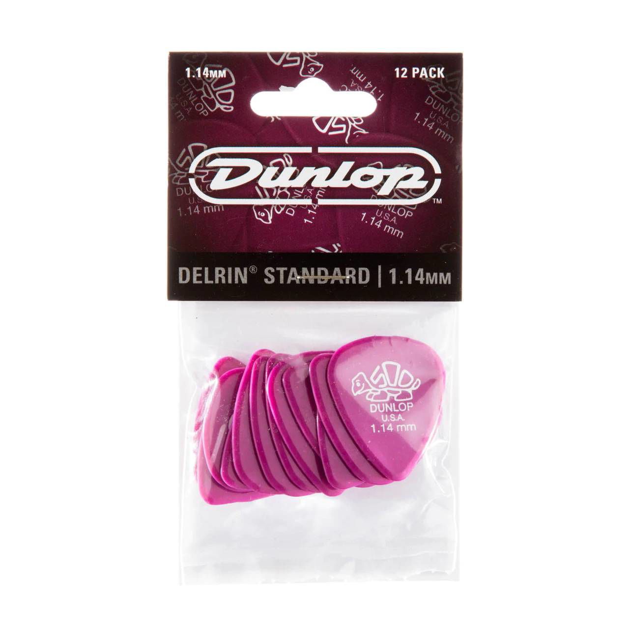 Jim Dunlop JP911 Delrin 1.14mm Players Pack Guitar Pick (12 in a pack)