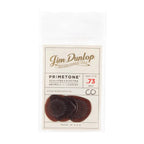 Jim Dunlop Animal As Leaders Primetone guitar picks, 0.73mm, in a display pack with three picks, featuring unique design and branding.