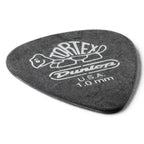 Jim Dunlop 1.0 mm Tortex Pitch Black Guitar Pick Player Pack - 12 pack