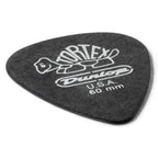Jim Dunlop .60 mm Tortex Pitch Black Guitar Pick Player Pack - 12 pack