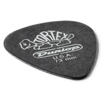 Jim Dunlop .73 mm Tortex Pitch Black Guitar Pick Player Pack - 12 pack