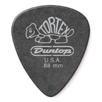 Jim Dunlop .88 mm Tortex Pitch Black Guitar Pick Player Pack - 12 pack