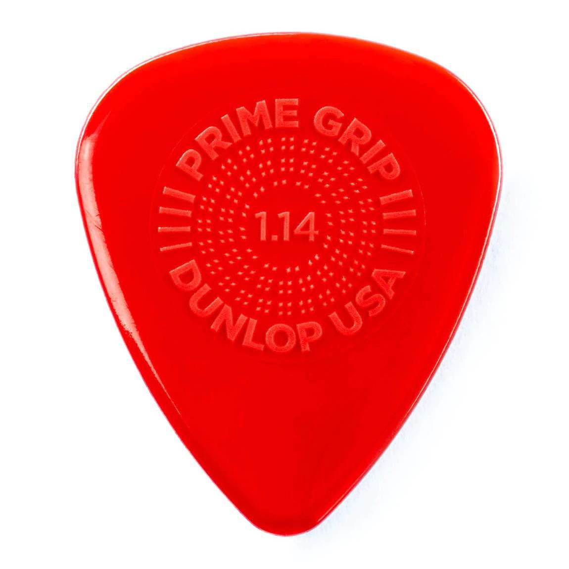 Jim Dunlop Prime Grip Delrin 500 1.14 mm Guitar Pick Player Pack - 12 pack