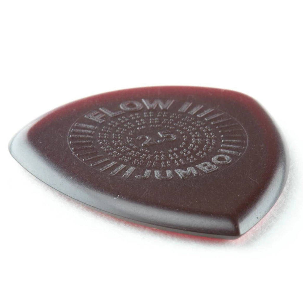 Jim Dunlop Flow Jumbo Grip 2.5 mm Guitar Pick Player Pack - 3 pack