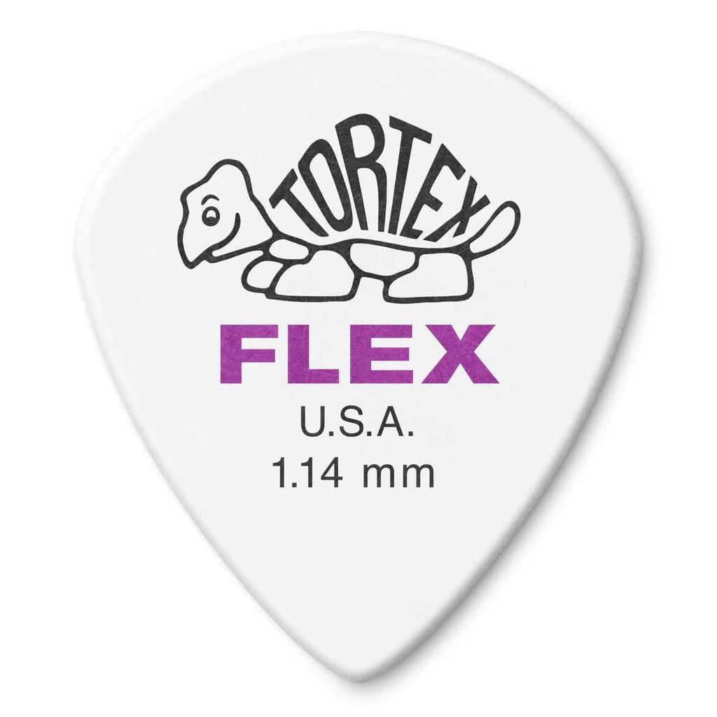Jim Dunlop Tortex Flex 1.14 Jazz III Guitar Pick Player Pack - 12 pack
