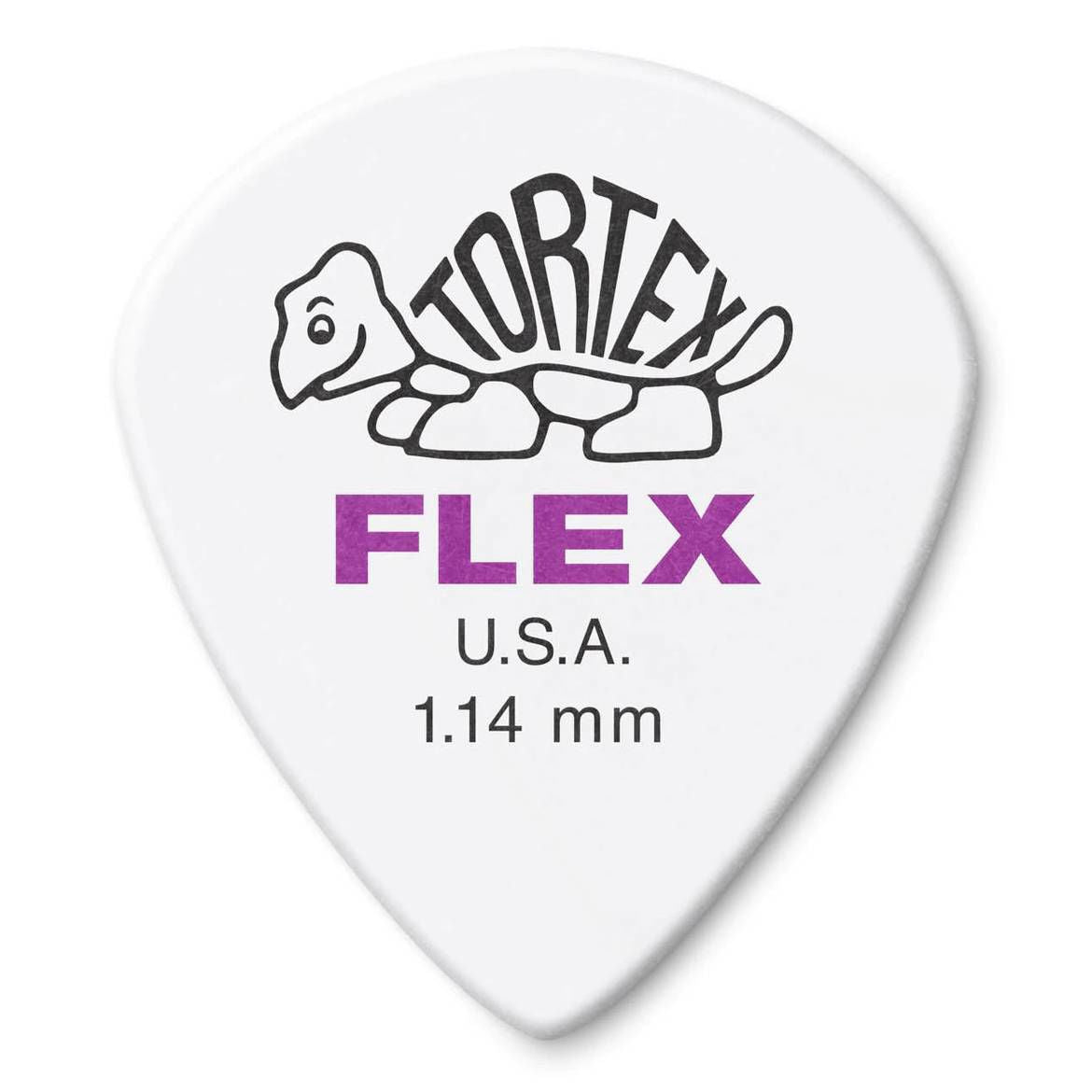 Jim Dunlop Tortex Flex 1.14 Jazz III Guitar Pick Player Pack - 12 pack