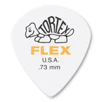 Jim Dunlop Tortex Flex .73 Jazz III Guitar Pick Player Pack - 12 pack
