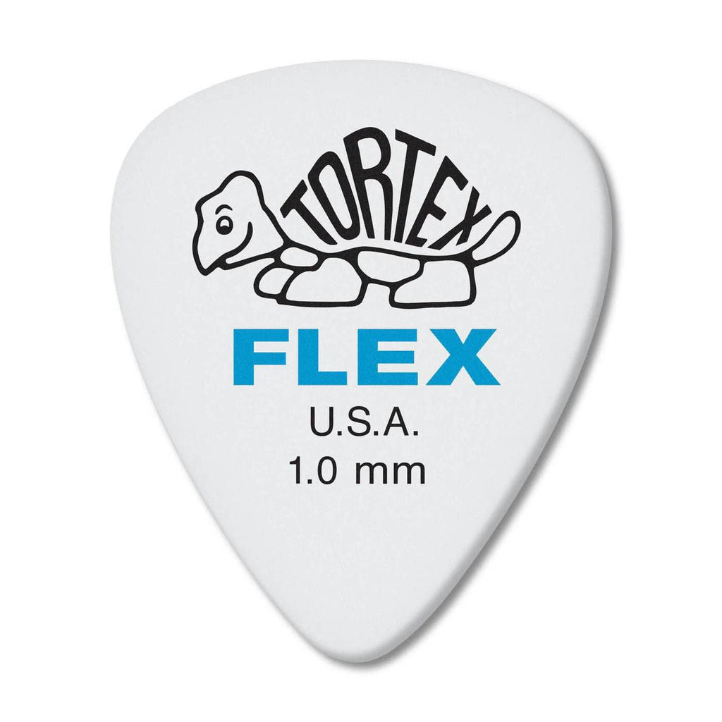 Jim Dunlop JPFLS10 Tortex Flex 1.0mm Players Pack Guitar Pick  (12 in a pack)