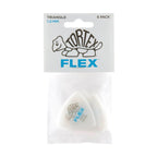 Jim Dunlop 1.0mm Tortex Flex Triangle Guitar Pick Player Pack (6 in a pack)