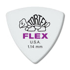 Jim Dunlop 1.14mm Tortex Flex Triangle Guitar Pick Player Pack (6 in a pack)
