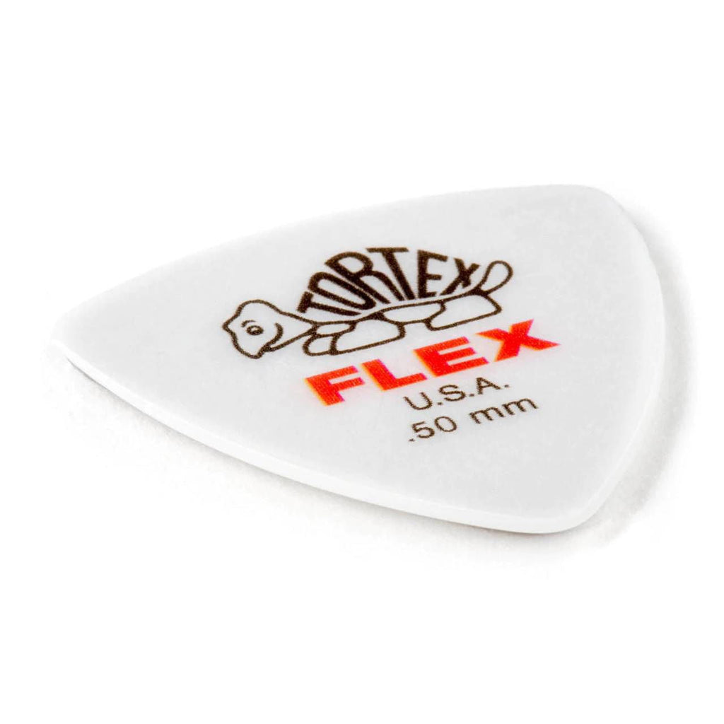 Jim Dunlop .50mm Tortex Flex Triangle Guitar Pick Player Pack (6 in a pack)