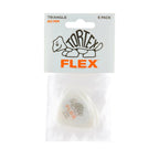 Jim Dunlop .60mm Tortex Flex Triangle Guitar Pick Player Pack (6 in a pack)