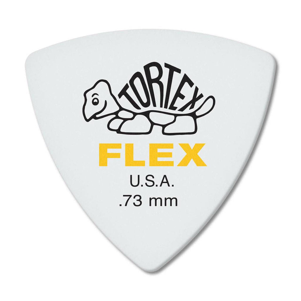 Jim Dunlop .73mm Tortex Flex Triangle Guitar Pick Player Pack (6 in a pack)
