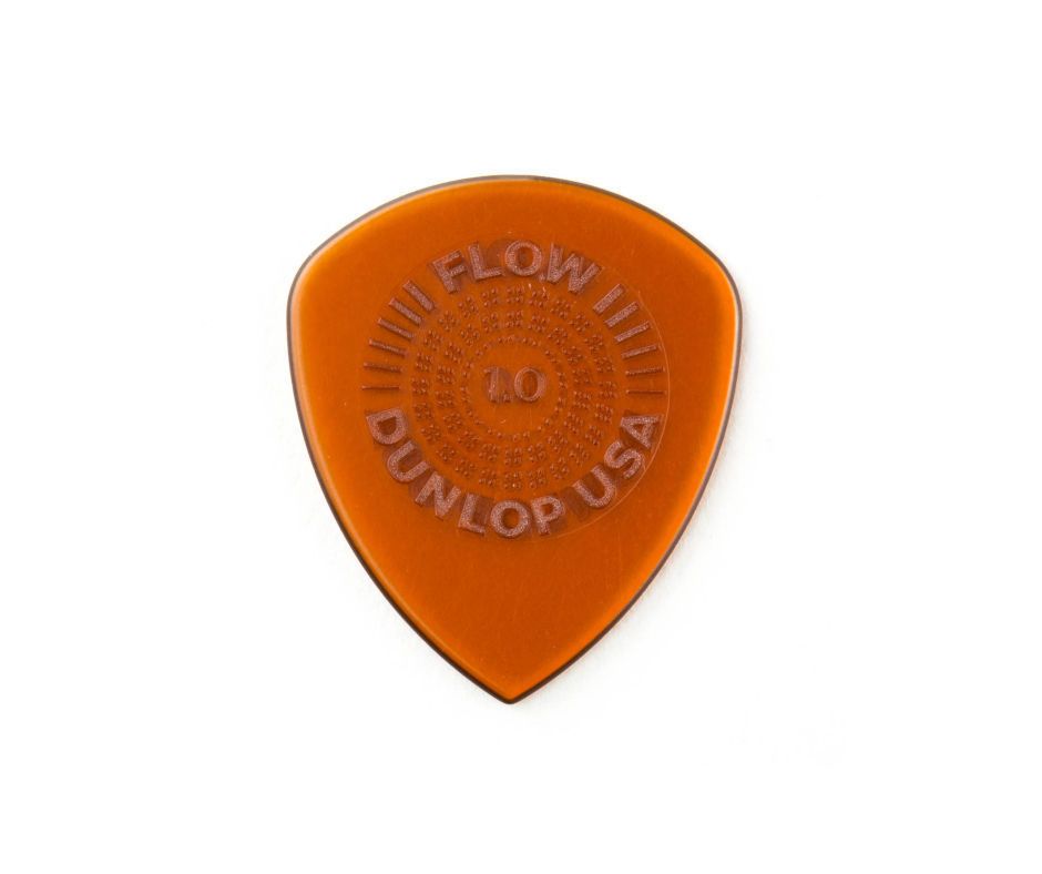 Jim Dunlop Flow Standard 1.0mm Guitar Pick Player Pack (6 in a pack)