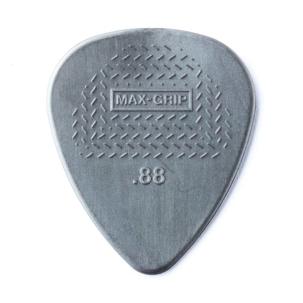 Jim Dunlop JPP108 Nylon Greys Max Grip .88mm Players Pack Guitar Pick (12 in a pack)