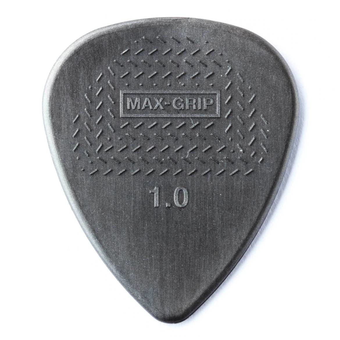 Jim Dunlop 1.0 mm Max Grip Nylon Standard Guitar Pick Player Pack - 12 pack
