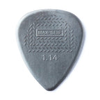 Jim Dunlop JPP110 Nylon Greys Max Grip 1.14mm Players Pack Guitar Pick (12 in a pack)