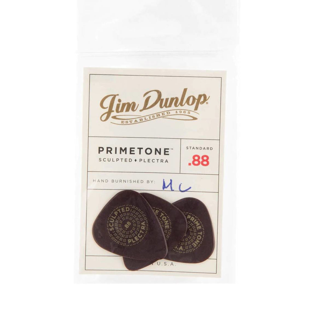 Jim Dunlop .88 mm Primetone Standard Guitar Pick Player Pack - 3 pack