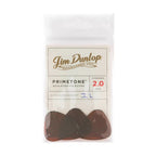 Jim Dunlop 2.0 mm Primetone Standard with Grip Guitar Pick Player Pack - 3 pack