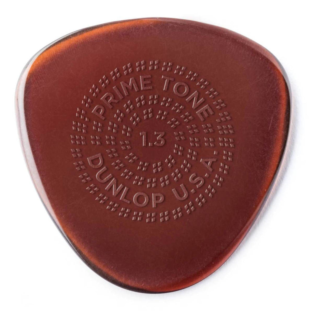 Jim Dunlop 1.3 mm Primetone Semi Round Grip Guitar Pick Player Pack - 3 pack