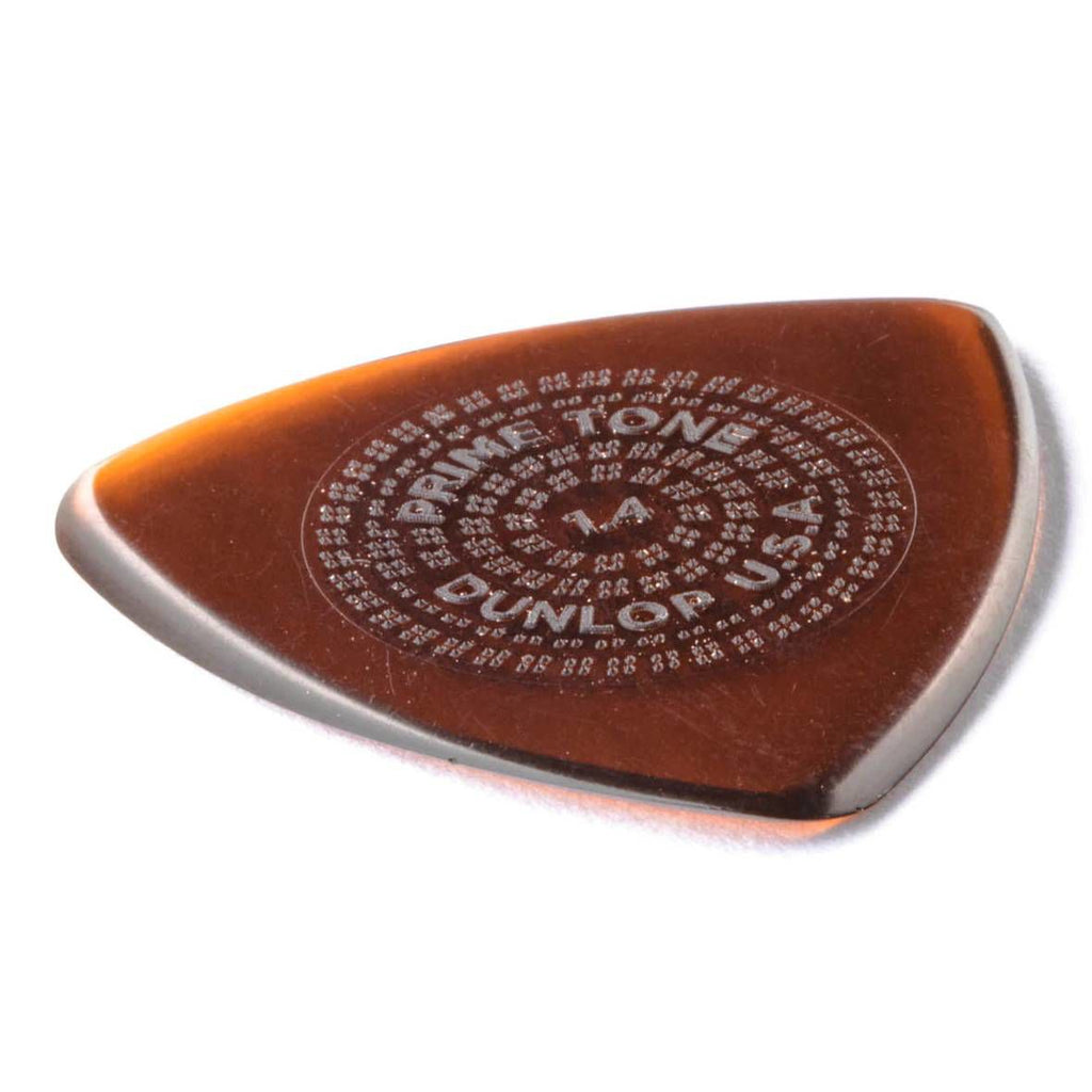 Jim Dunlop 1.4 mm Primetone Triagle Grip Players Guitar Pick Player Pack - 3 pack
