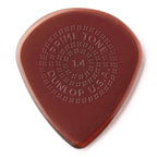 Jim Dunlop 1.4 mm Primetone Jazz 3 Grip Guitar Pick Player Pack - 3 pack