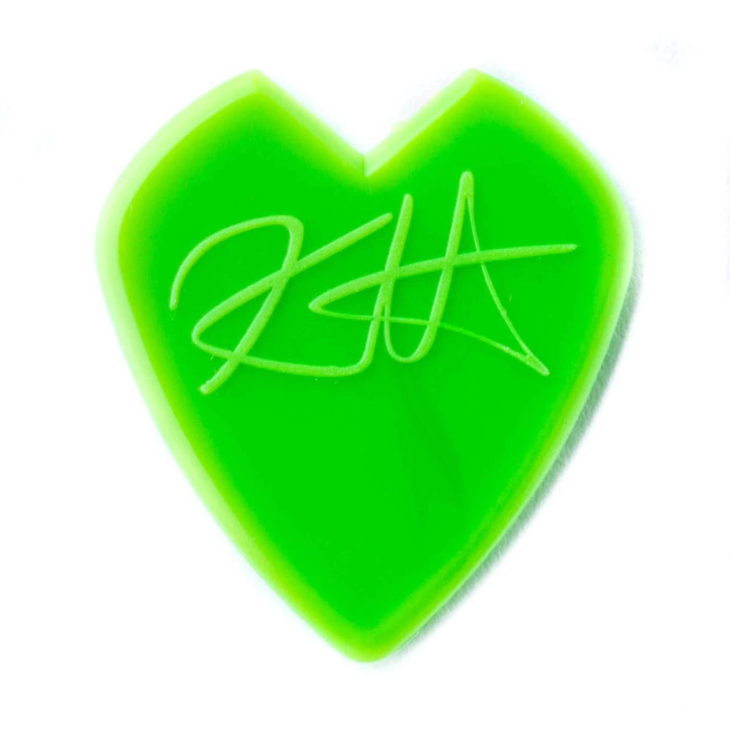 Jim Dunlop JPPKH Kirk Hammett Nylon Custom Jazz III Players Pick Pack Green (6 in Display Bag)